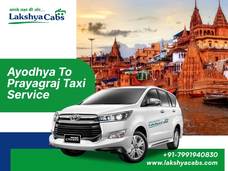 Book Ayodhya to Prayagraj Taxi Service start at ₹3914