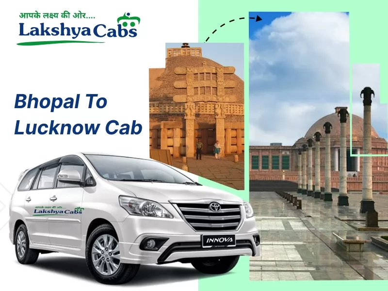 Bhopal to lucknow cab