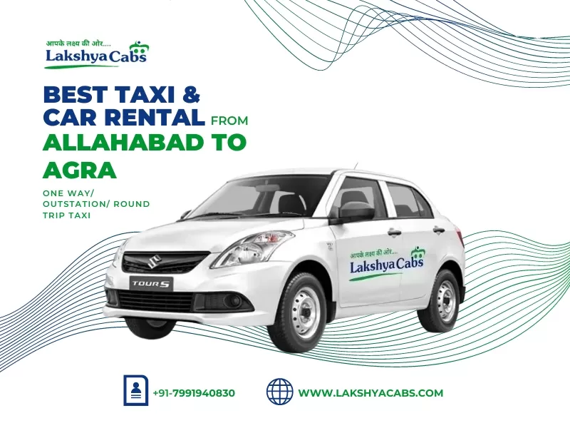 Allahabad to Agra taxi service