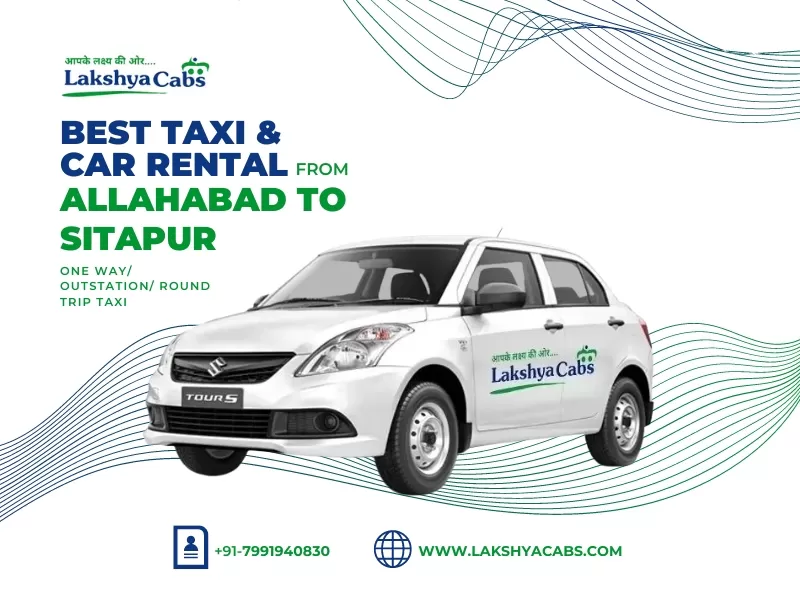 Allahabad to Sitapur taxi service