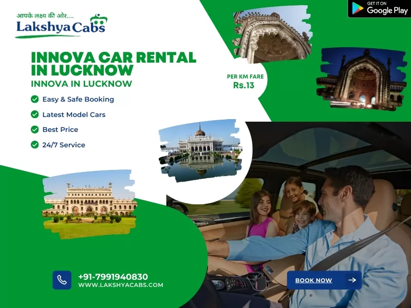 Innova Car Rental in Lucknow