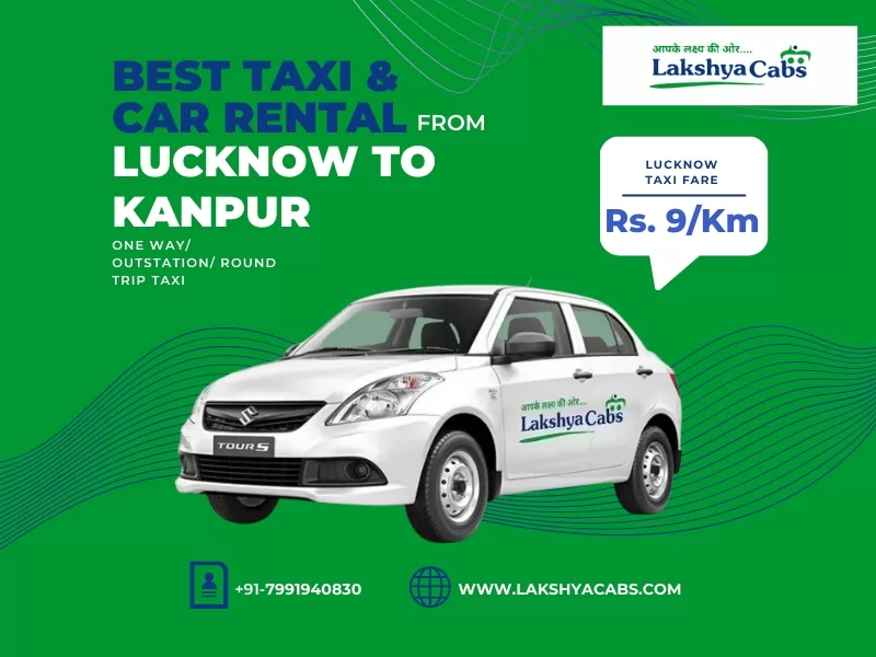Lucknow to Kanpur Taxi Service